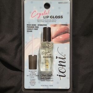 ioni Crystal Lip Gloss - Clear Vanilla Hydrating Shine